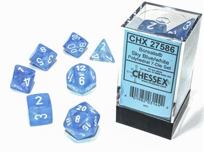 Chessex: Polyhedral 7-Die Set - Luminary