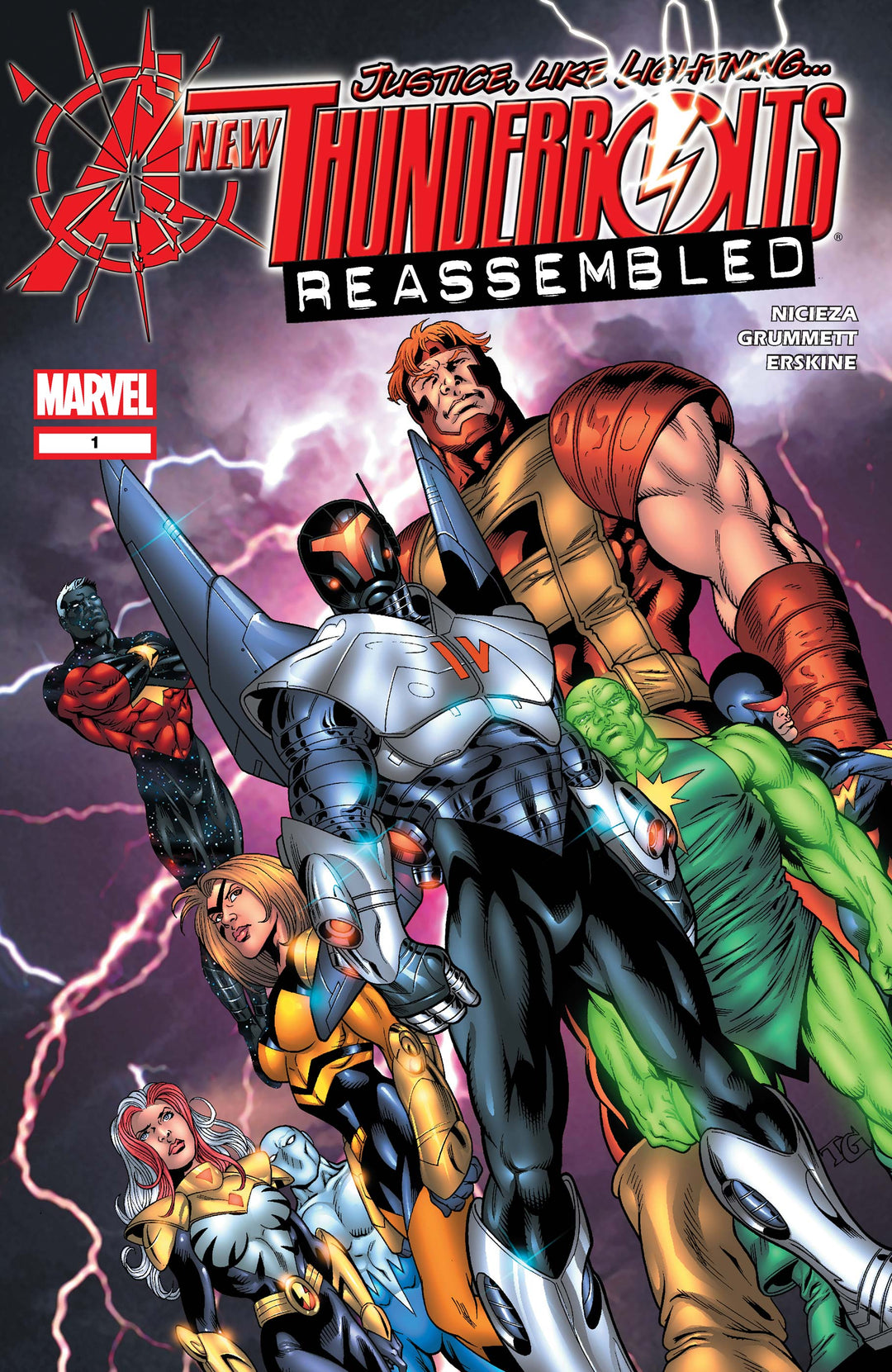 New Thunderbolts (2005) #1 <BINS> <OFC>
