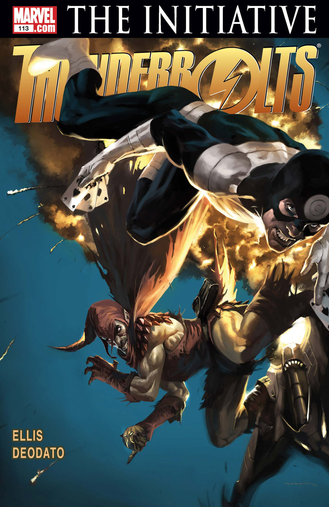 Thunderbolts (1997) #113 [The Initiative] <BINS> <OFC>