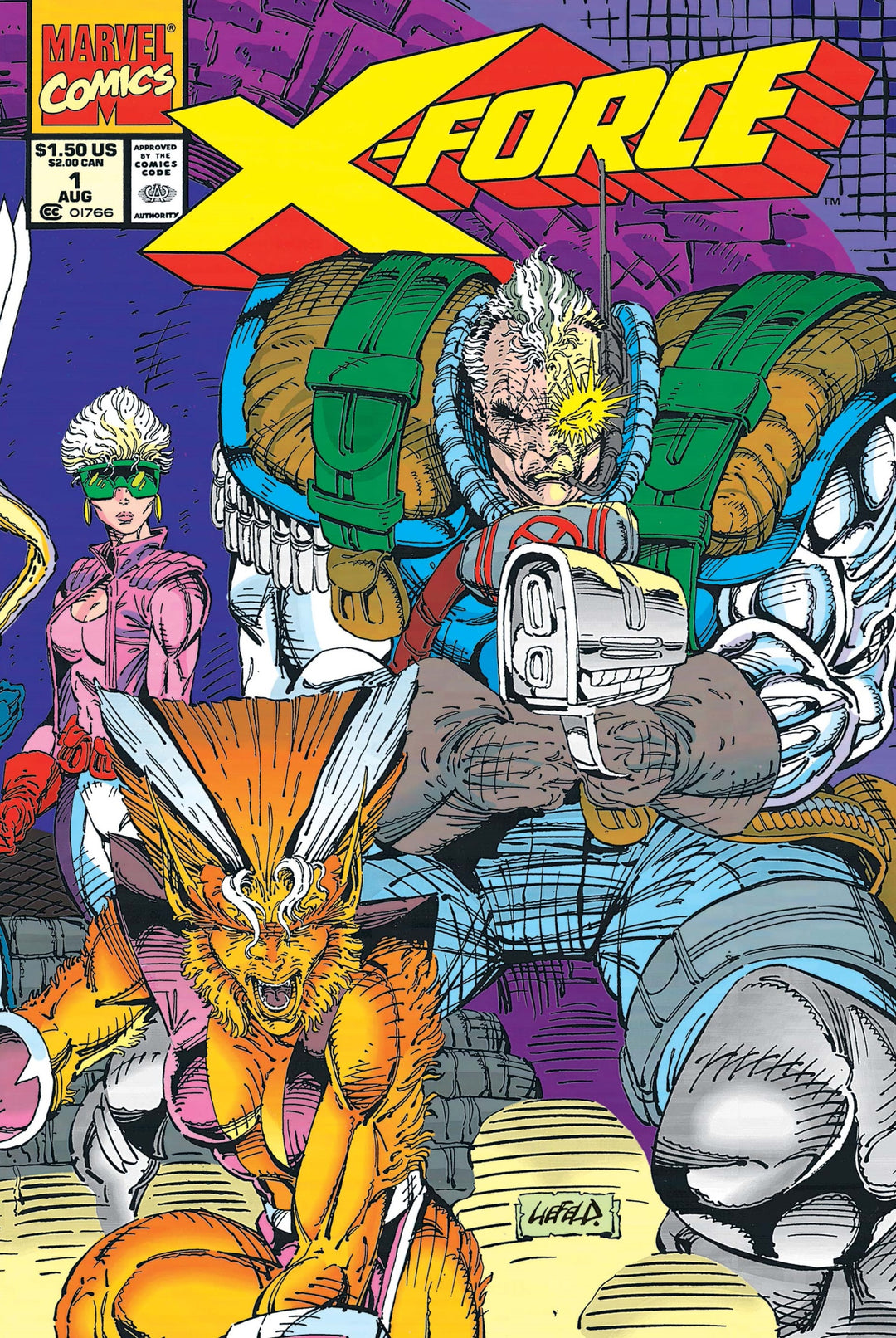 X-Force (1991) #1 [Unbagged] <C-BINS>