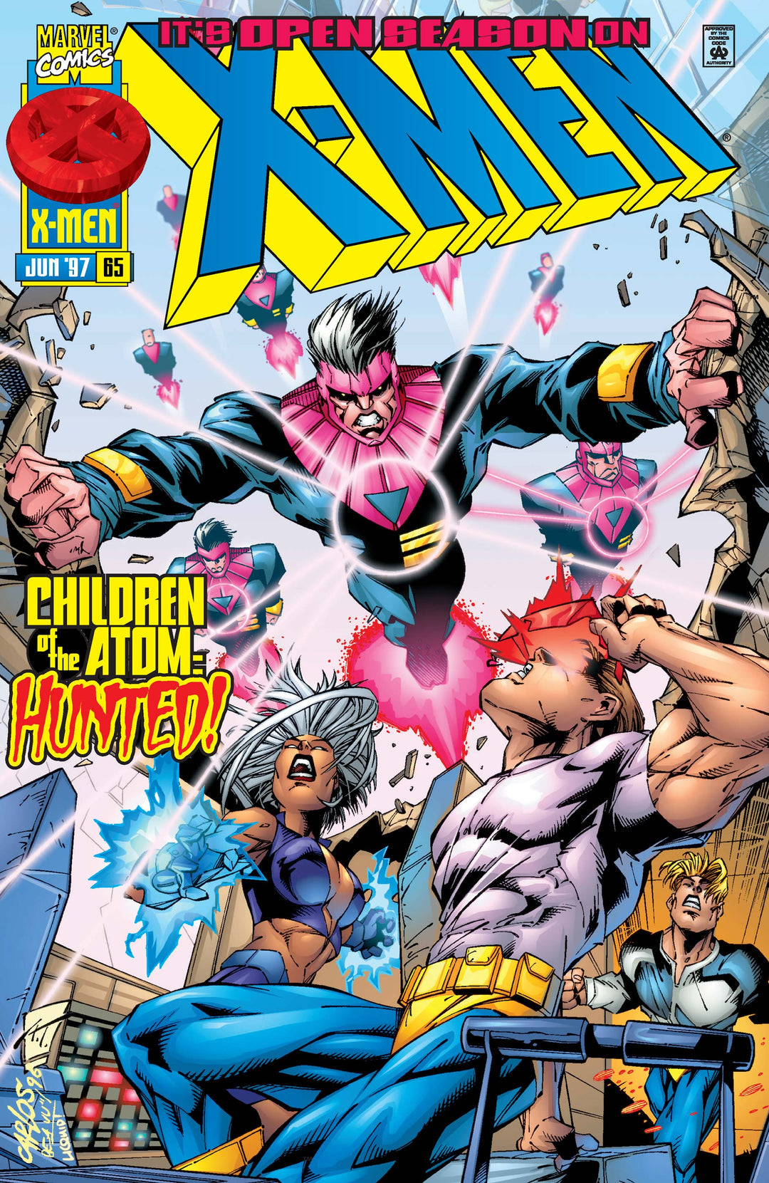 X-Men (1991) #65 [Operation Zero Tolerance] <C-BINS>