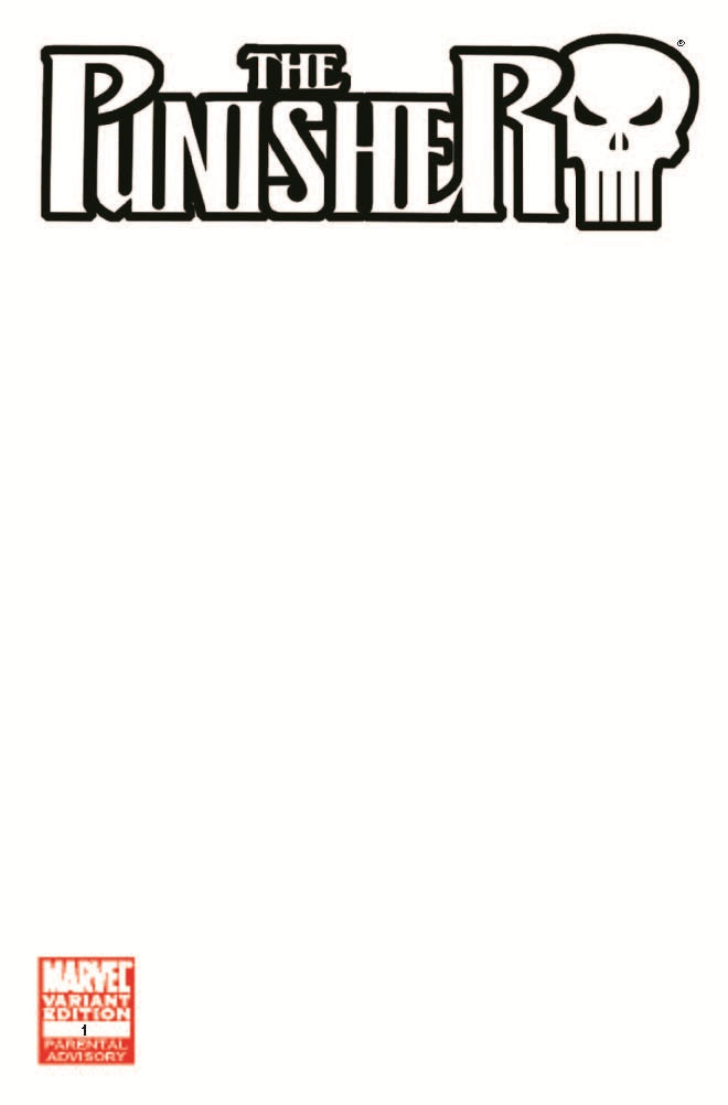 Punisher (2011) #1 Blank Variant <BINS>
