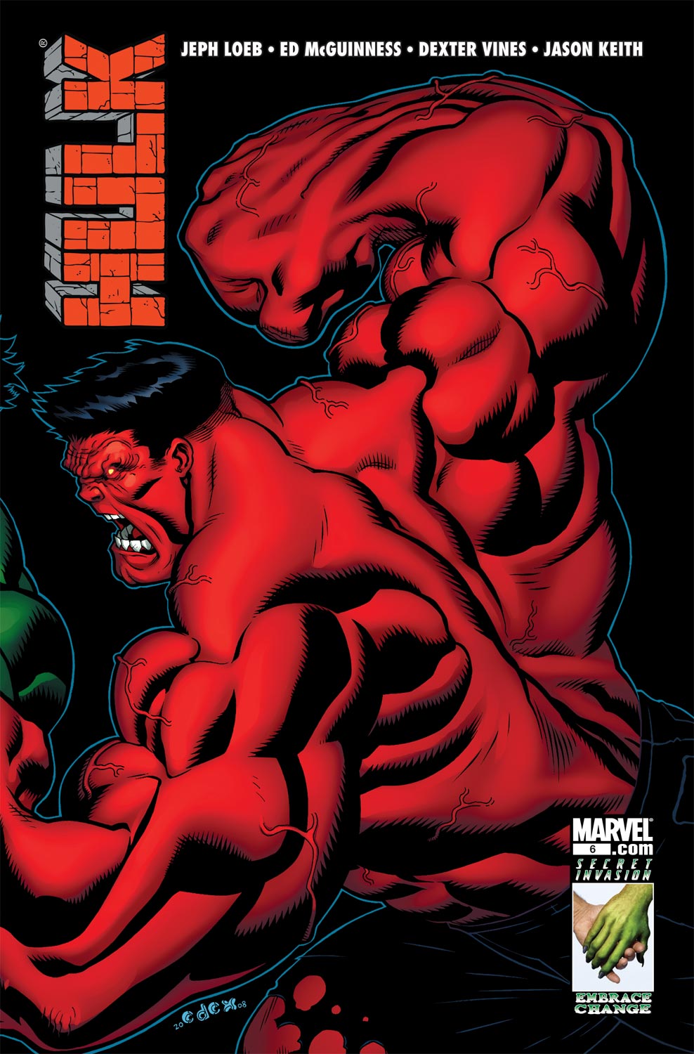 Hulk (2008) #6 Cover A Red Hulk <BINS>
