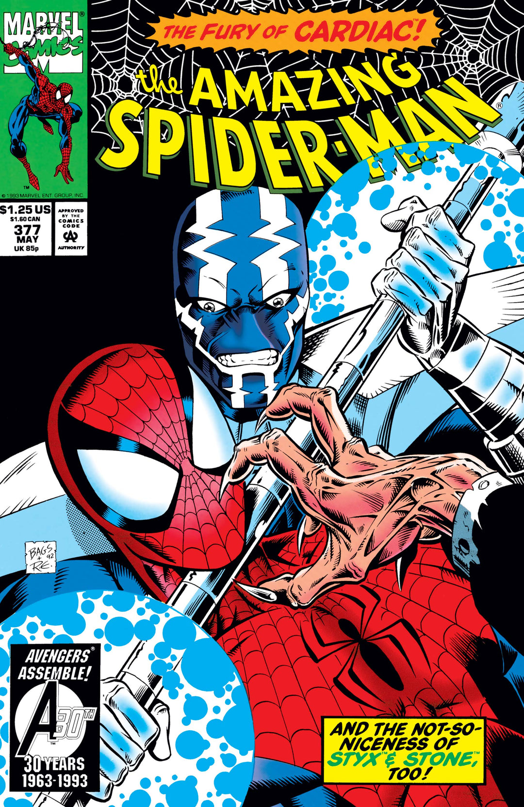 Amazing Spider-Man (1963) #377 <C-BINS> <CONSIGNMENT>