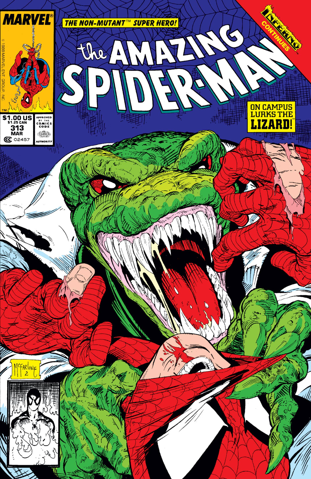 Amazing Spider-Man (1963) #313 [INFERNO] <OXB-03>