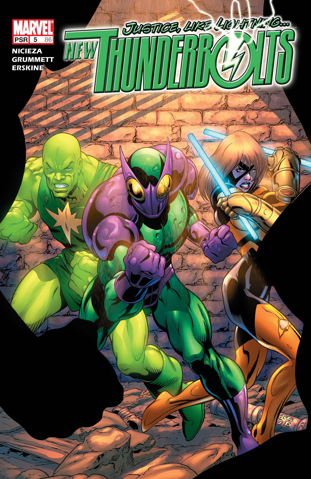New Thunderbolts (2005) #5 <BINS> <OFC>