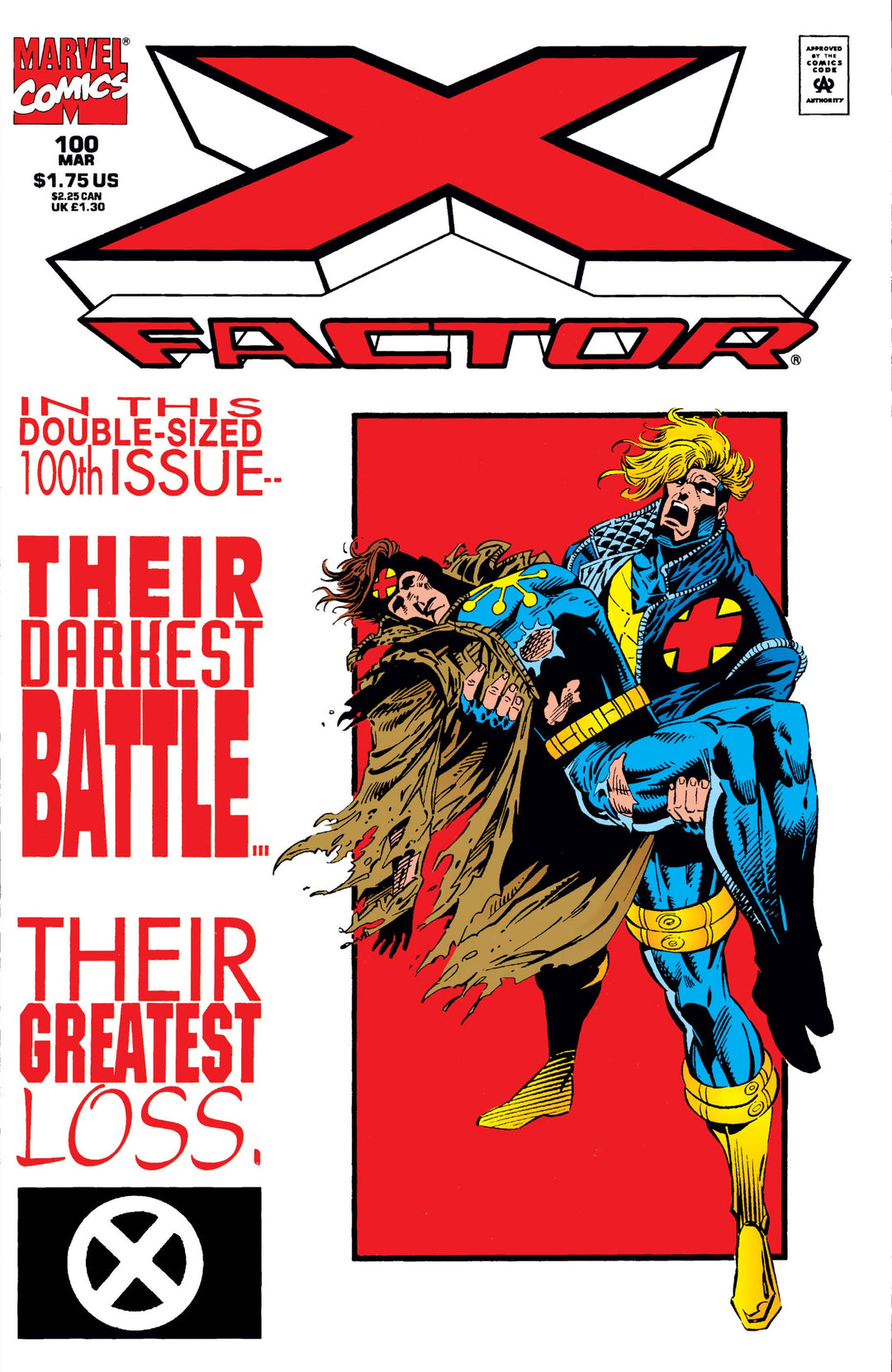 X-Factor (1986) #100 Newsprint Edition <C-BINS>