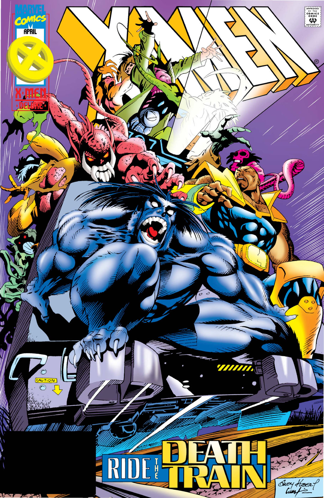 X-Men (1991) #51 Deluxe Edition <C-BINS>