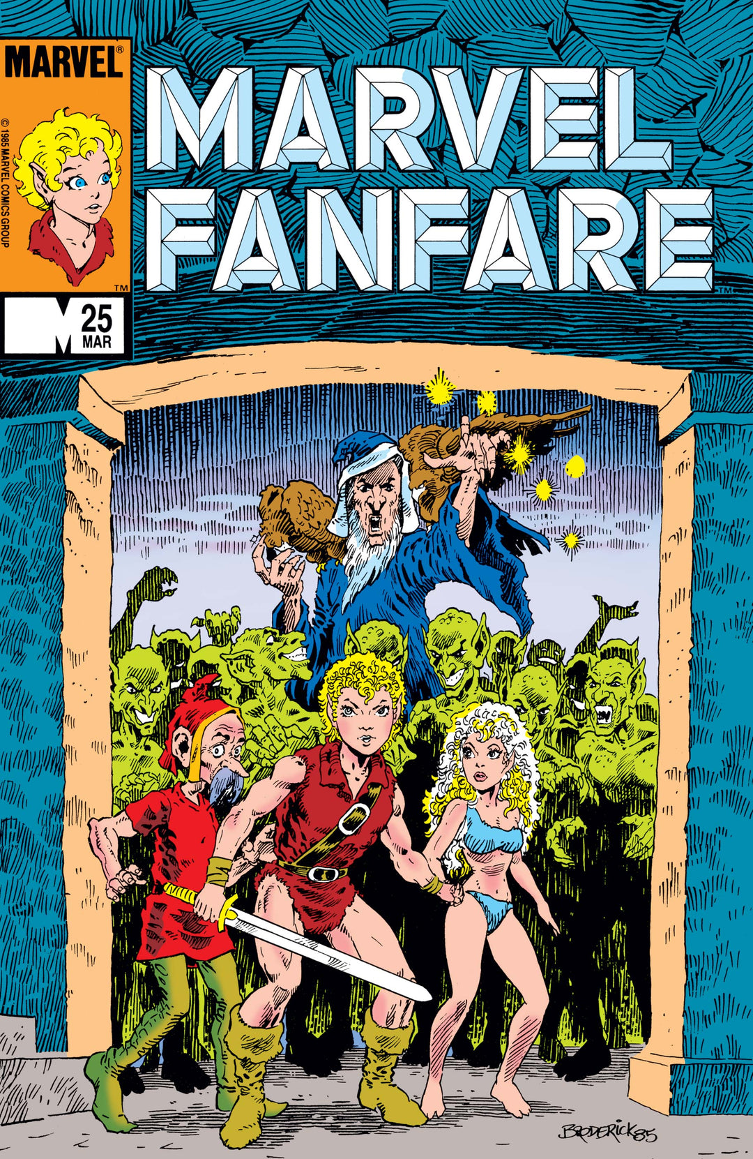 Marvel Fanfare (1982) #25 <C-BINS>