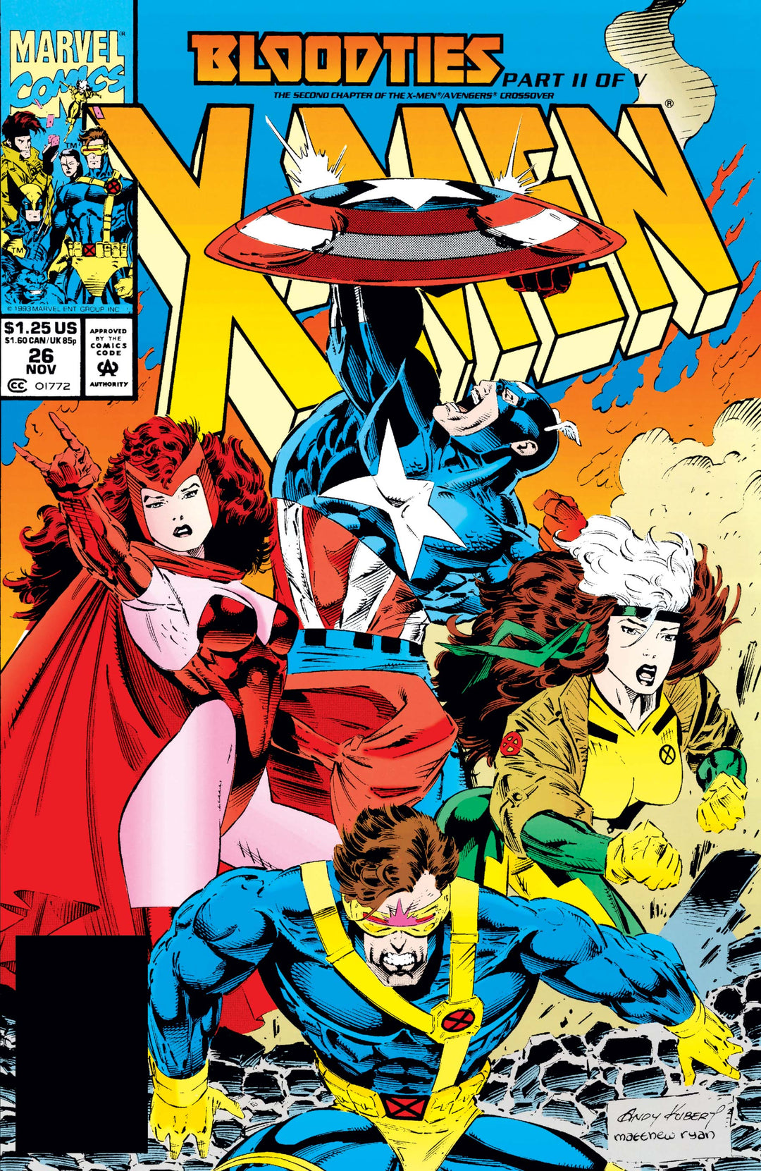 X-Men (1991) #26 [Bloodties] <C-BINS>