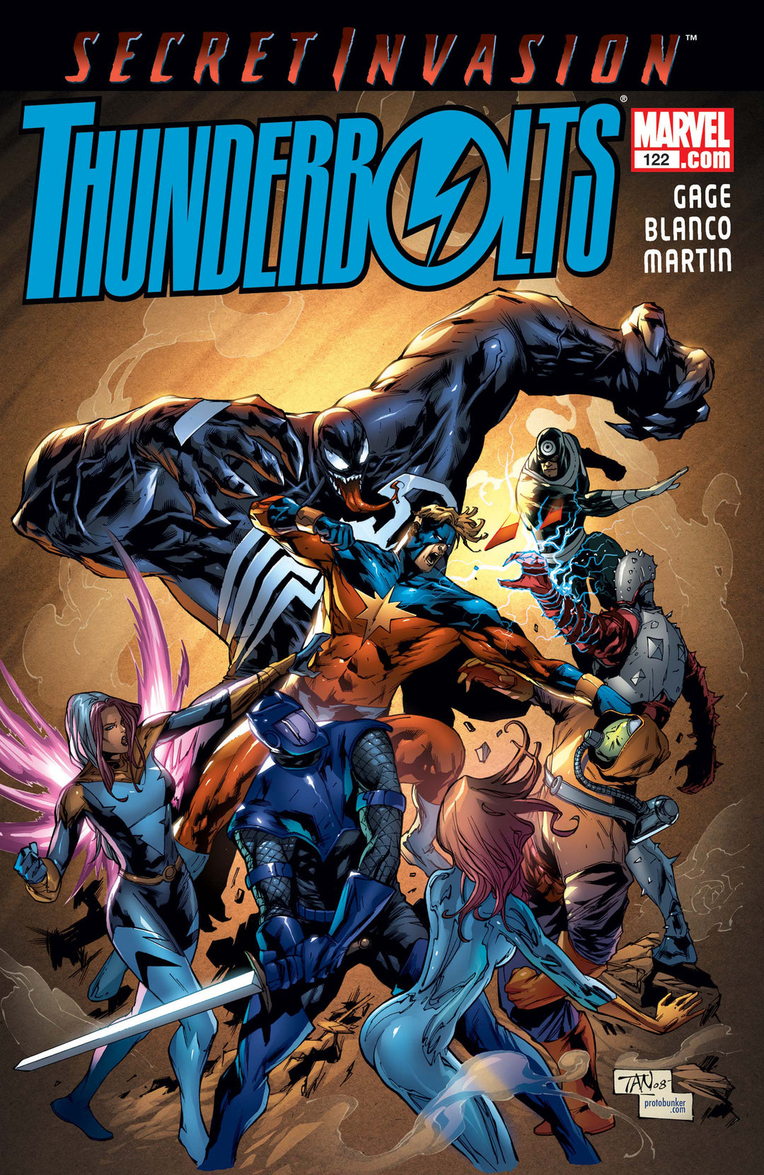 Thunderbolts (1997) #122 [Secret Invasion] <BINS>