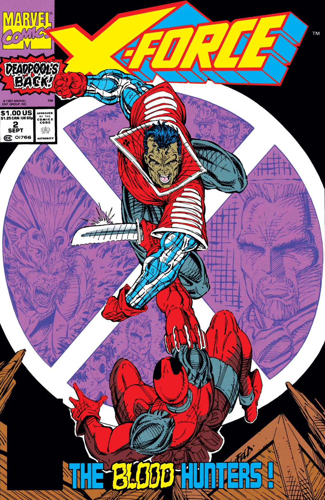X-Force (1991) #2 [1st Garrison Kane] <BINS>
