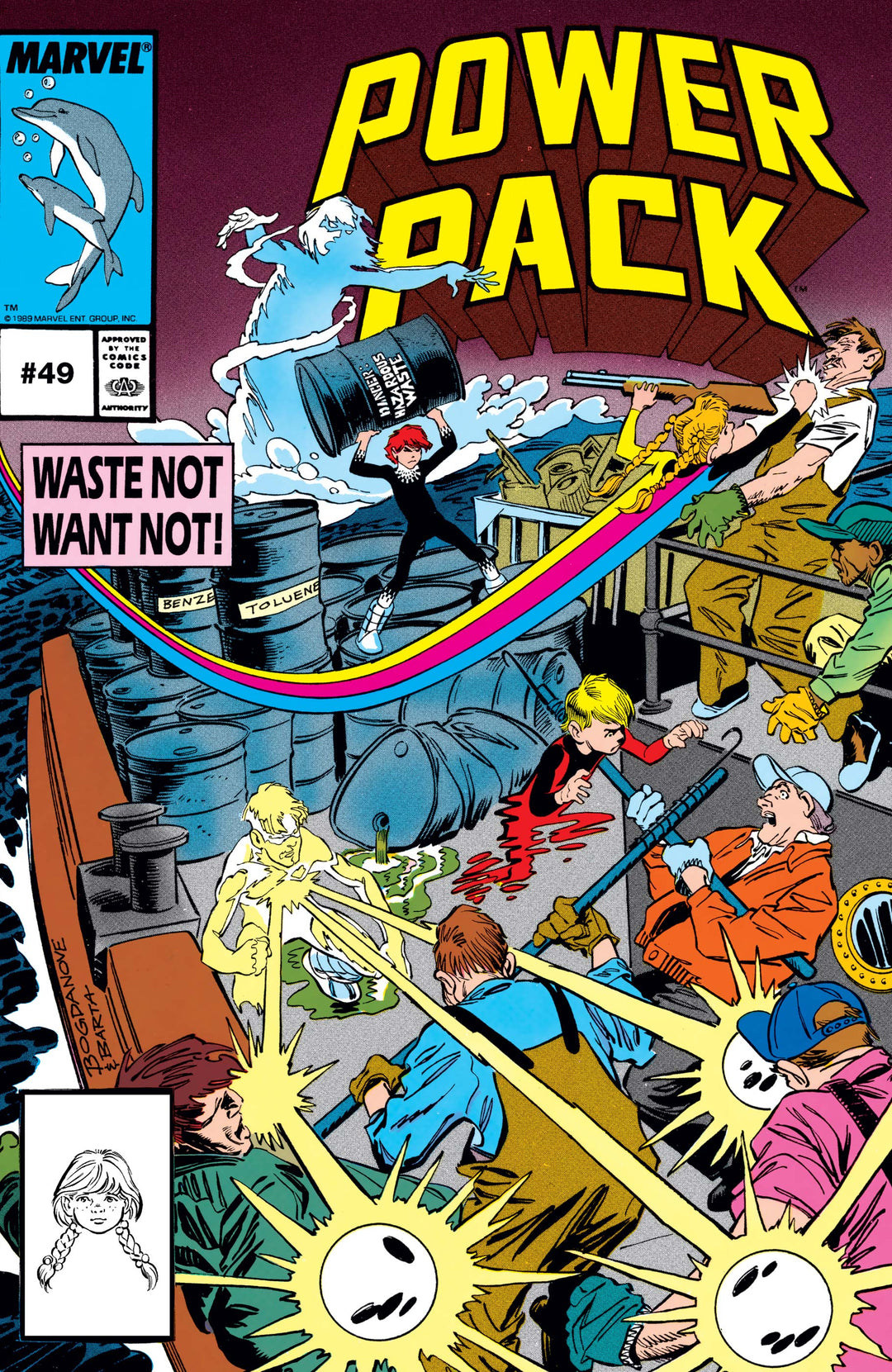 Power Pack (1984) #49 <C-BINS>