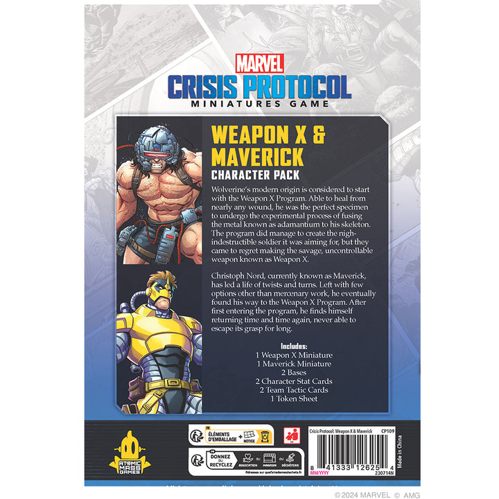 Marvel: Crisis Protocol - Weapon X & Maverick (2024)