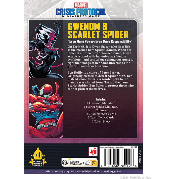 MARVEL: CRISIS PROTOCOL – GWENOM & SCARLET SPIDER (2024)