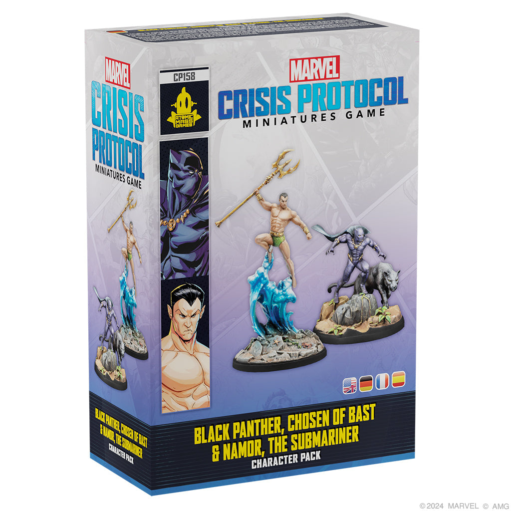 MARVEL: CRISIS PROTOCOL - BLACK PANTHER, CHOSEN OF BAST & NAMOR, THE SUB-MARINER (2024)