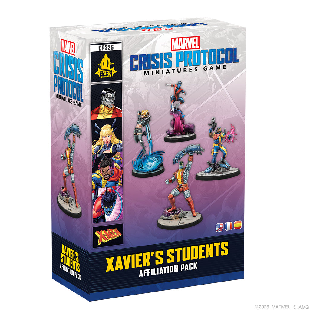 Marvel: Crisis Protocol - Xavier’s Students Affiliation Pack (2026)