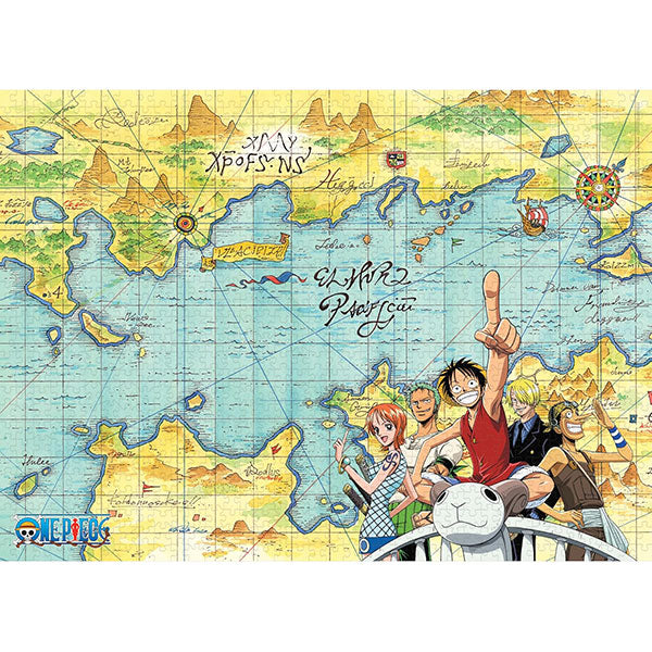 One Piece: "Sailing the Going Merry" (1000 Piece Puzzle)