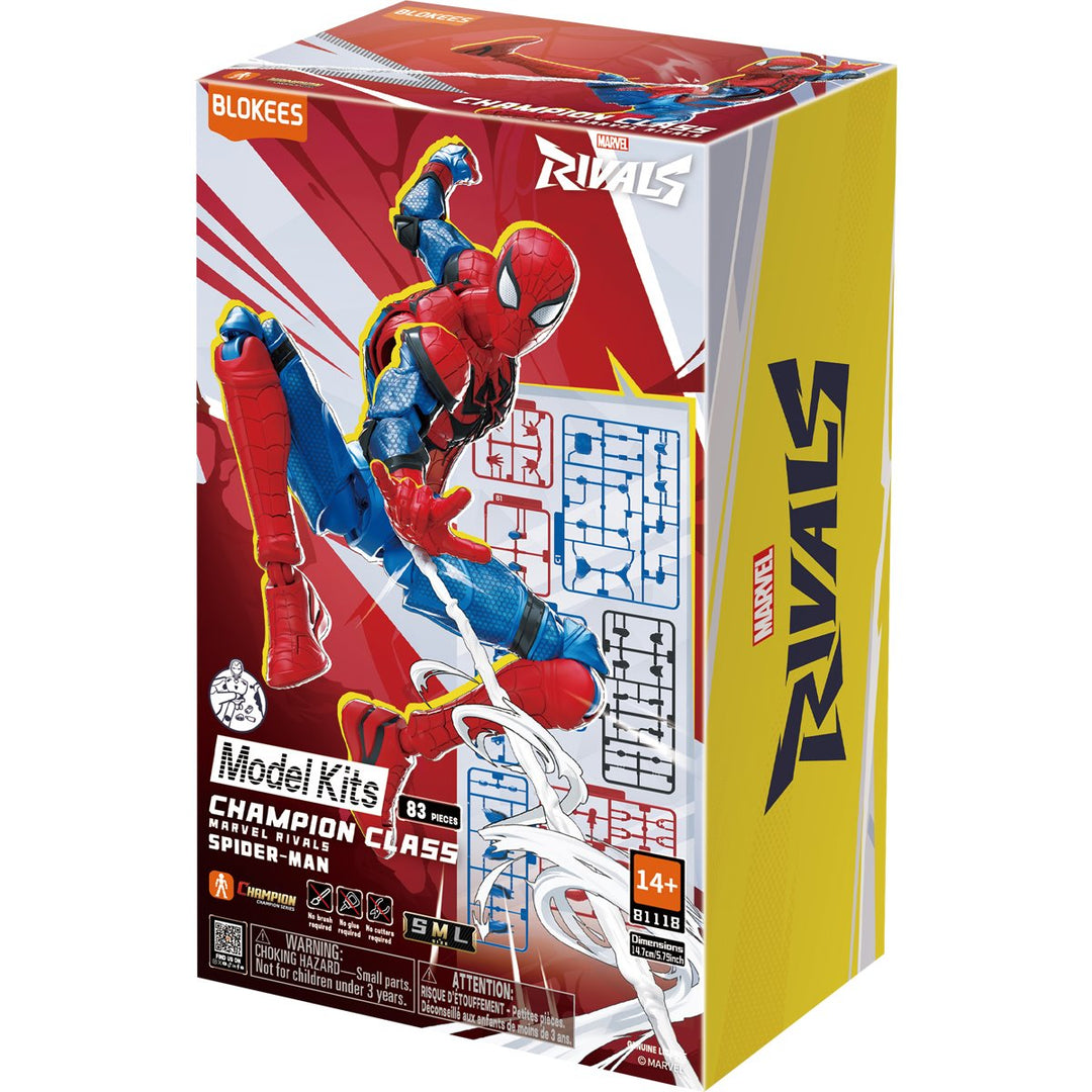 Marvel Rivals: Champion Class - Spider-Man (CC06 Blokees Model Kit)