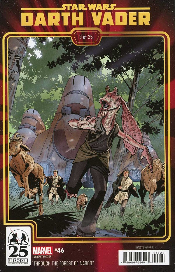 Star Wars Darth Vader (2020) #46 Chris Sprouse The Phantom Menace 25th Anniversary Variant <BINS> <OFC>