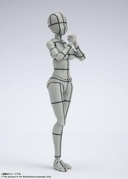 S.H.Figuarts Body-chan Kentaro Yabuki Wireframe (Gray Color Ver.)