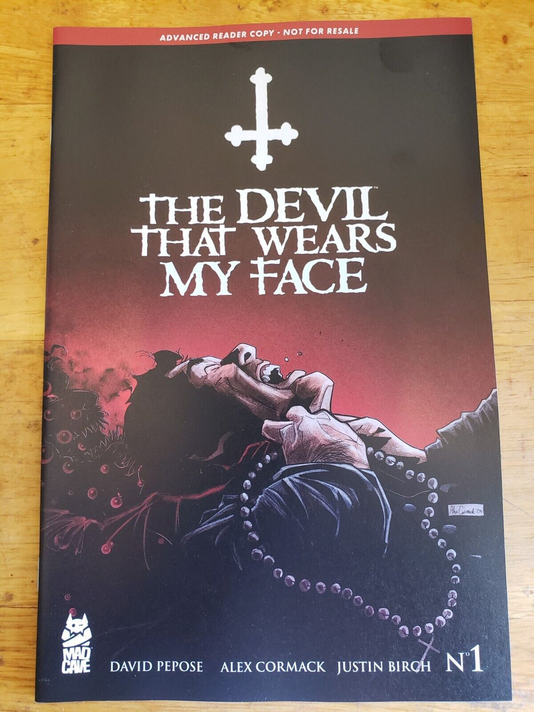 The Devil That Wears My Face Advanced Reader Copy