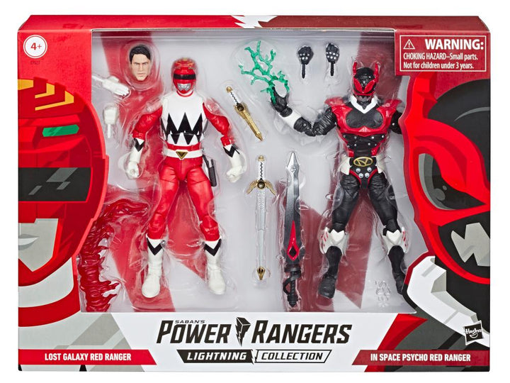 Power Rangers Lightning Collection Red Ranger & Psycho Red Ranger Two-Pack