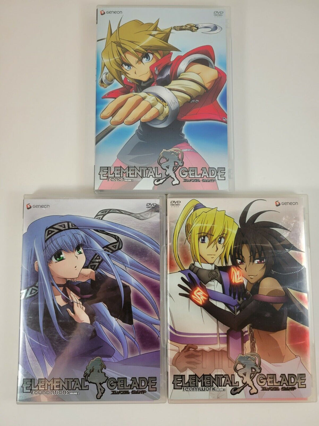 Elemental Gelade Vol. 1-3 (DVD)