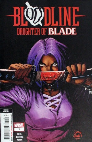 Bloodline Daughter Of Blade #1 (of 5) Variant (2nd Printing) Ryan Stegman Edition <BINS>