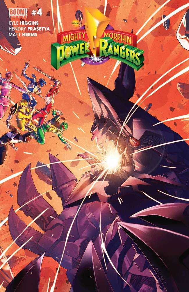 Mighty Morphin Power Rangers #4 Main Cover <BINS>