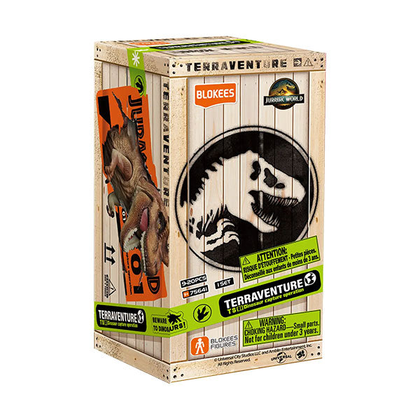Jurassic World Blokees: Terraventure Model Kit - TS01 Dinosaur Capture Operation (1)