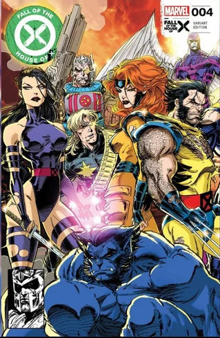 Fall Of The House Of X #4 [Fall of X] Kaare Andrews Connecting Variant