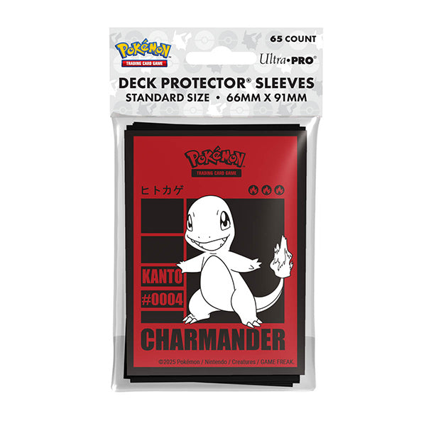 Ultra Pro: DECK PROTECTOR SLEEVES - Charmander (65ct)