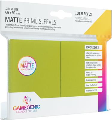 MATTE PRIME SLEEVES: STANDARD