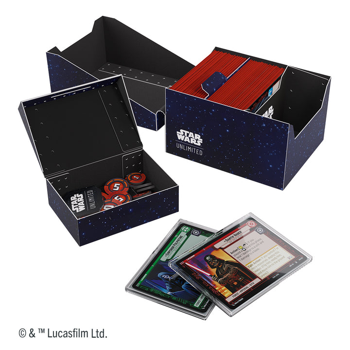 STAR WARS™: UNLIMITED TWIN SUNS SOFT CRATE - Card Back Blue