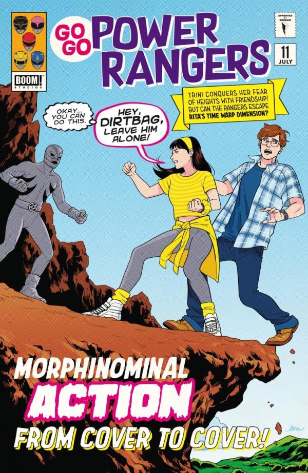 Go Go Power Rangers (2017) #11 Mok Variant VF <OFC>