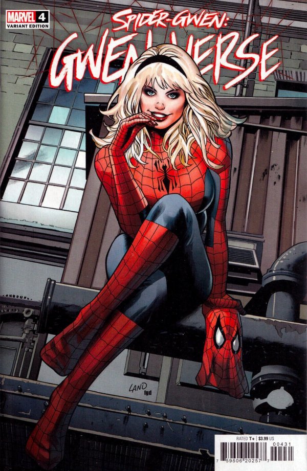 Spider-Gwen Gwenverse #4 (Of 5) Land Homage Variant <OFC>