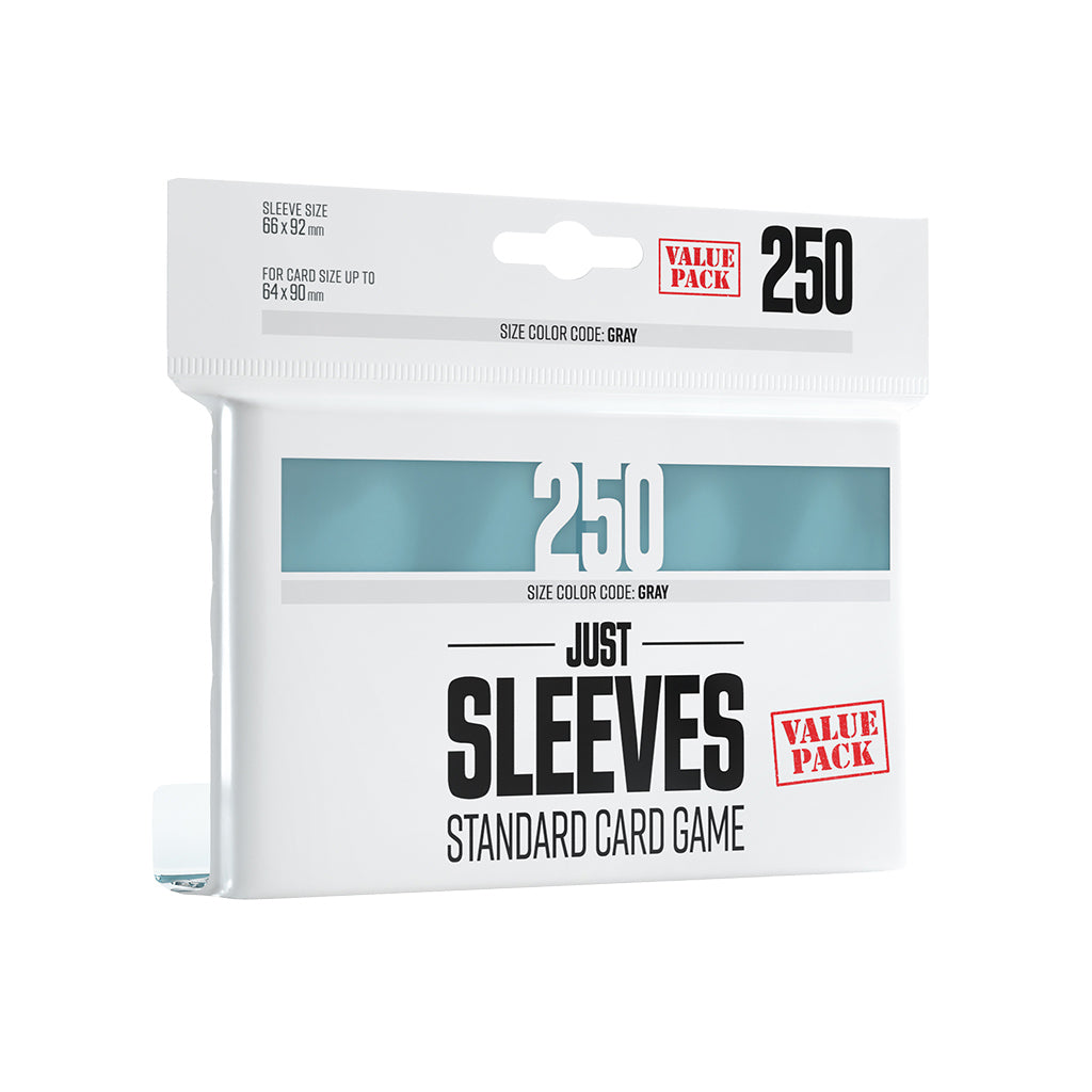 JUST SLEEVES - VALUE PACK CLEAR (250)