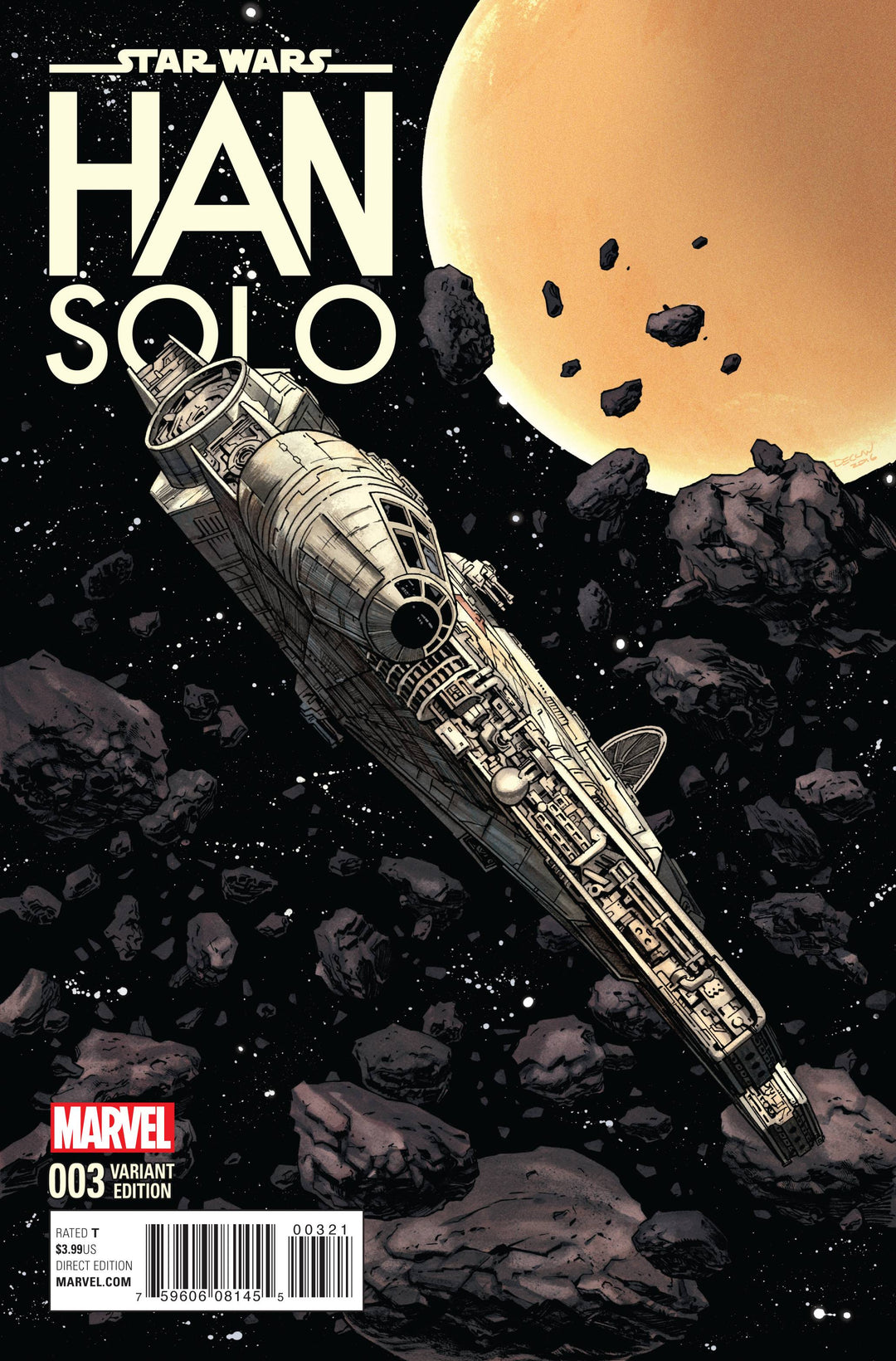 Star Wars Han Solo #3 (Of 5) Variant (1:10)