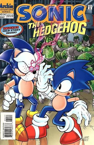 Archie Sonic The Hedgehog #34