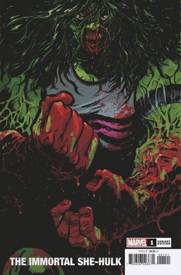 Immortal She-Hulk #1 Warren Johnson Variant VF <OFC>