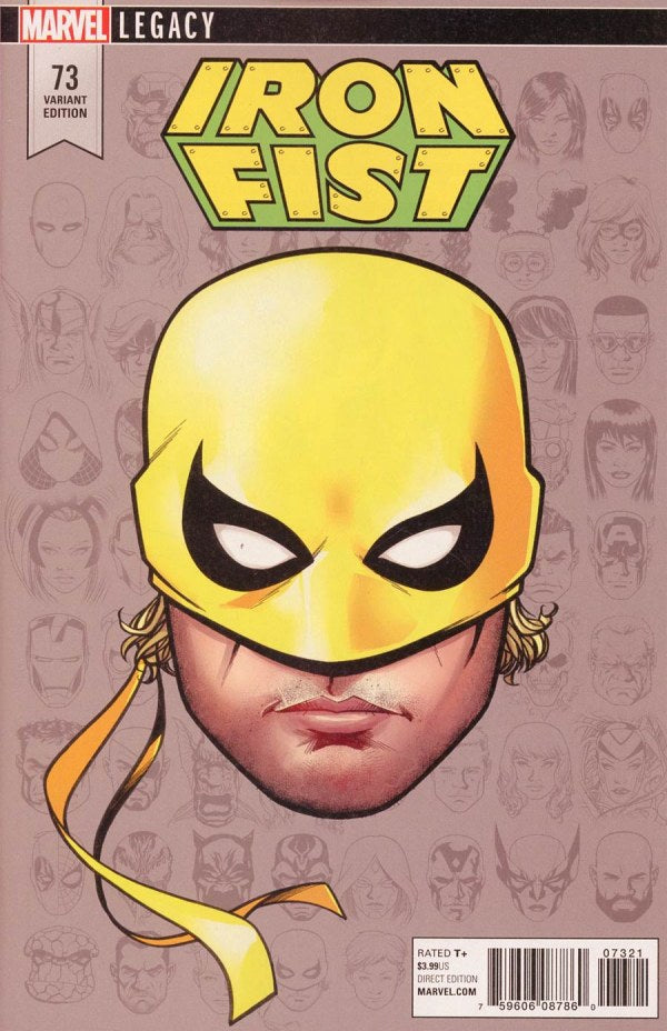 Iron Fist (2017) #73 1:10 McKone Legacy Headshot Variant Legacy <BINS>