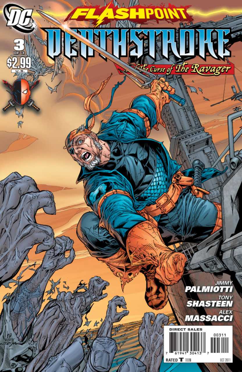 Flashpoint: Deathstroke and the Curse of the Ravager (2011) #3 <BINS>