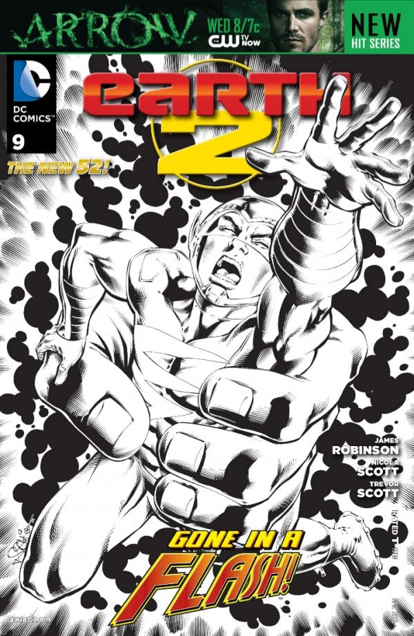 Earth 2 (2012) #9 Sketch Variant (1:25) <BINS>