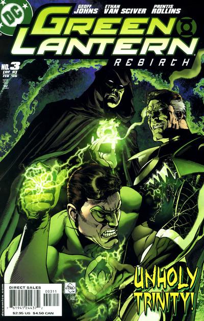 Green Lantern Rebirth (2004) #1-6 Direct Edition (1st printings) VF+