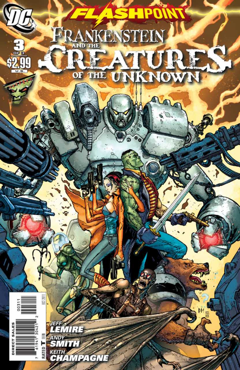Flashpoint: Frankenstein and the Creatures of the Unknown (2011) #3 <BINS>