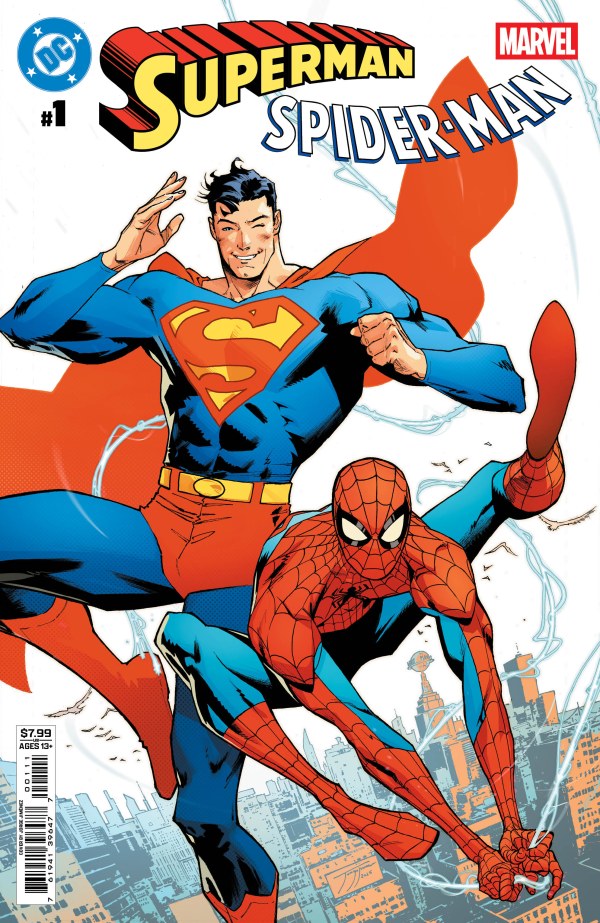 DC Marvel Superman Spider-Man #1 (One Shot) Cover A Jorge Jimenez (Out of Print)