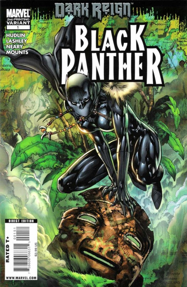 Black Panther (2009) #1 [Dark Reign] Variant (2nd Printing) <OXV-02>