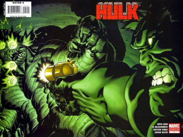 Hulk (2008) #1 2nd Printing Ed McGuinness Wraparound