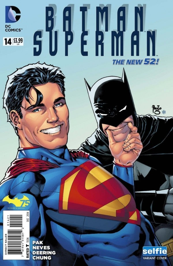 Batman/Superman (2013) #14 Selfie Variant <BINS>